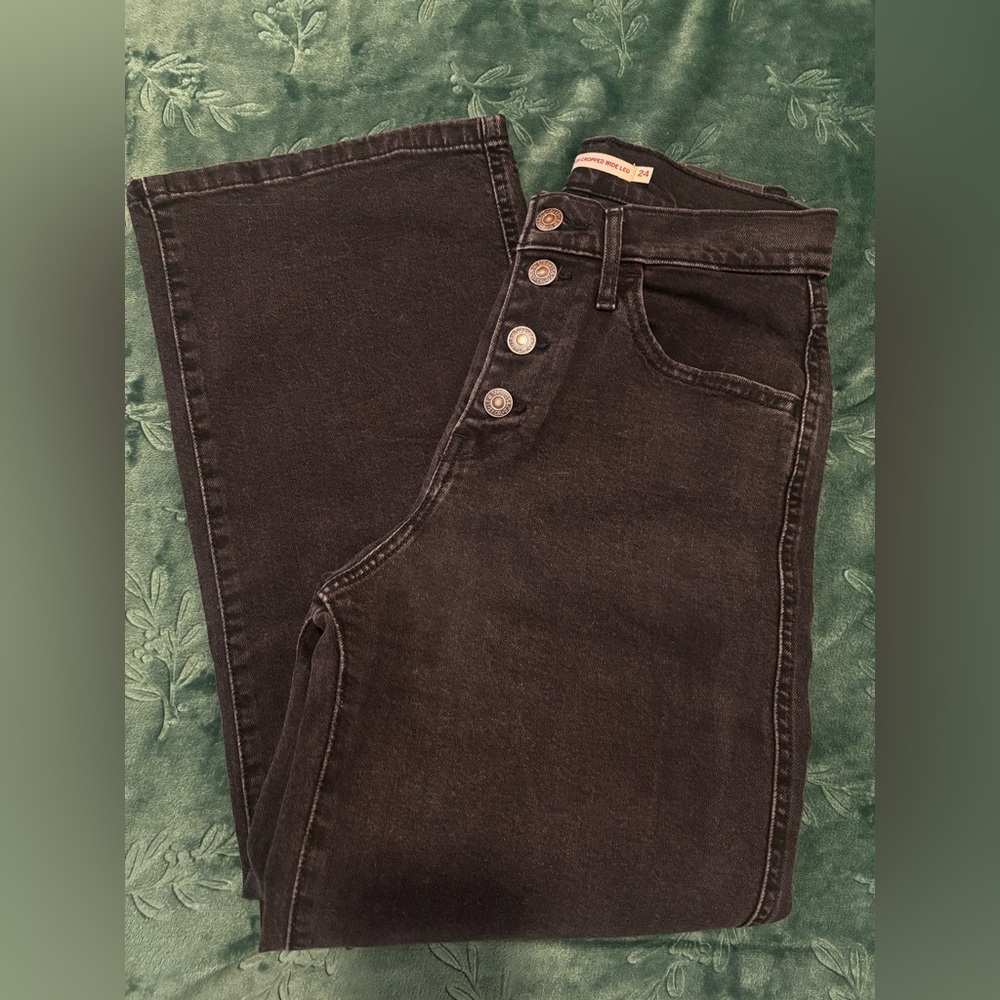 Levi's Black Flare & Wide Leg Jeans